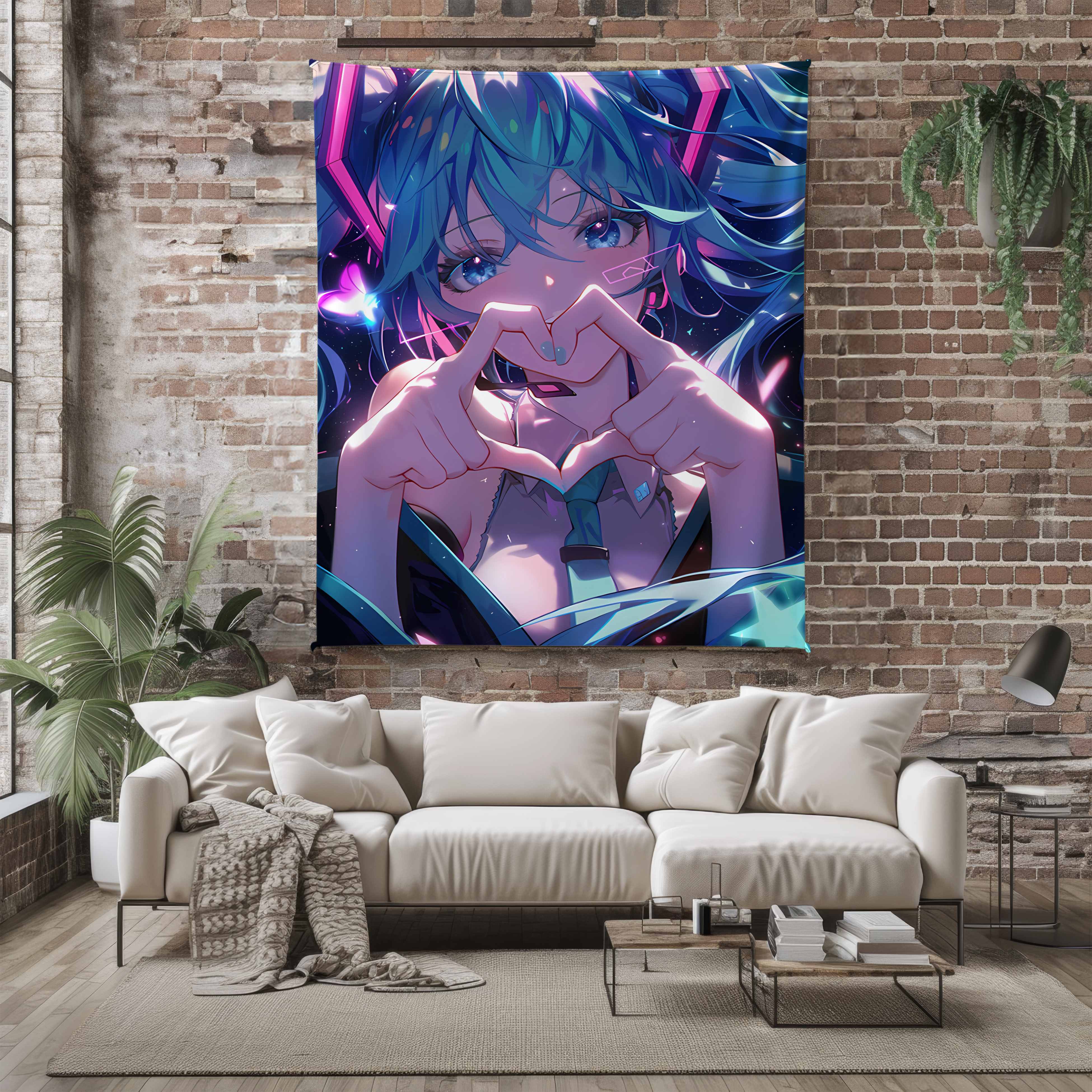 Anime double-sided blanket and tapestry preview